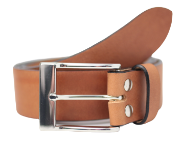 Dark Tan 1.5 Inch Leather Belt | Men's 1 1/2 Inch Wide Belts – Buckle ...