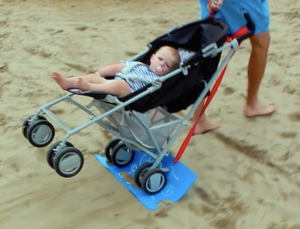 beach pram