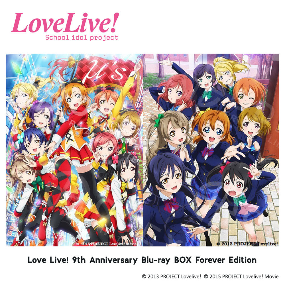 Love Live 9th Anniversary Blu Ray Box Forever Edition 1st Press Li Odex Anime