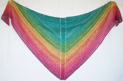 Apparent Plot Triangle Shawl