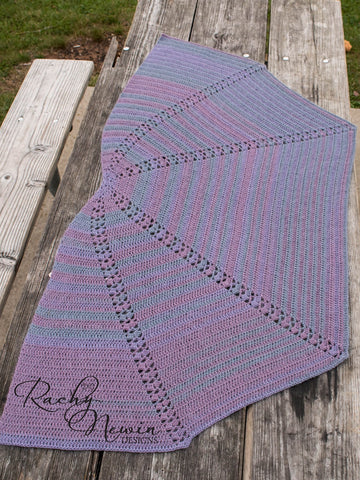 Gennie crochet shawl 1