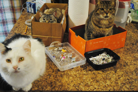 feline crafting assistants