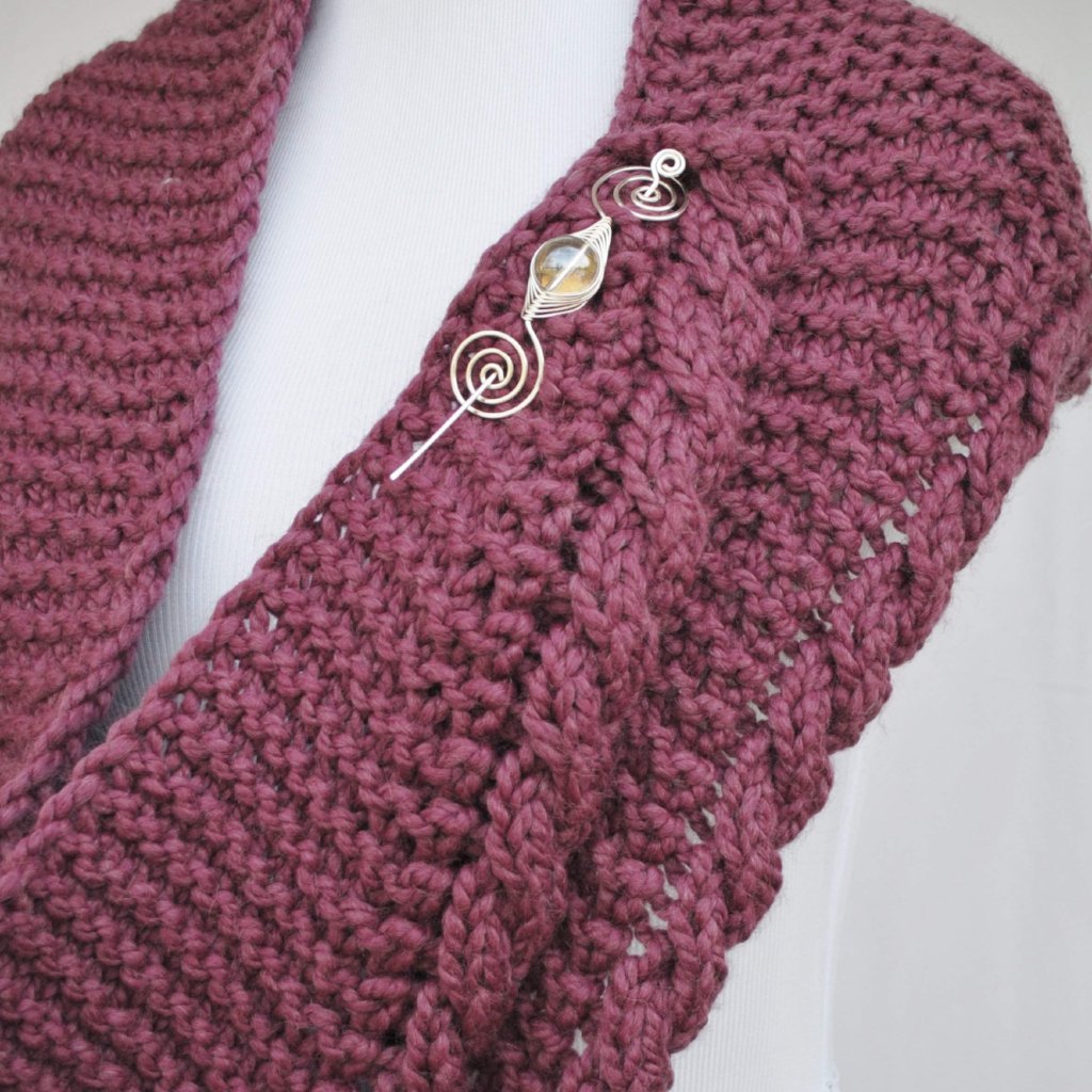 Apparent Cables Pdf Knitting Pattern Download Very Easy Cable Shawl