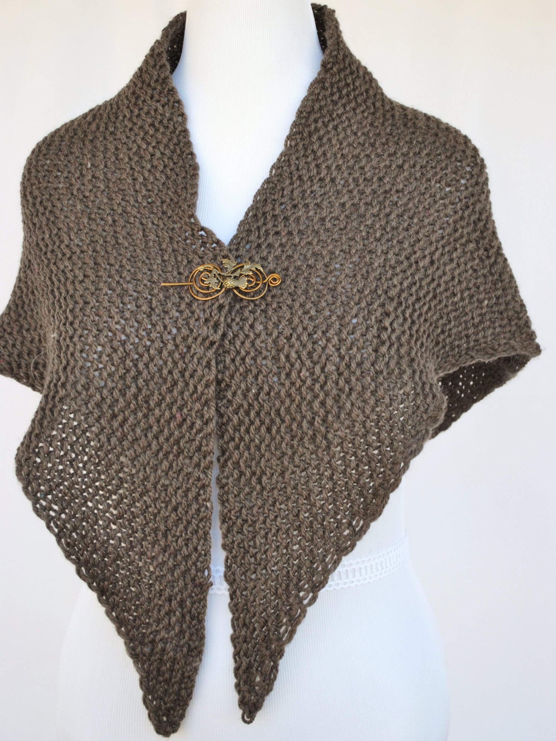 Apparent Outlander Knit Shawl PDF Download Apparent Comfort Collection