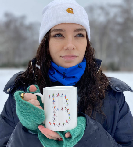 Alphabet Ski Mug