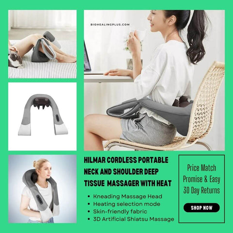 Hilmar Cordless Electronic Shiatsu Massager