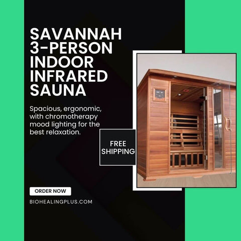 Savannah 3-Person Indoor Infrared Sauna