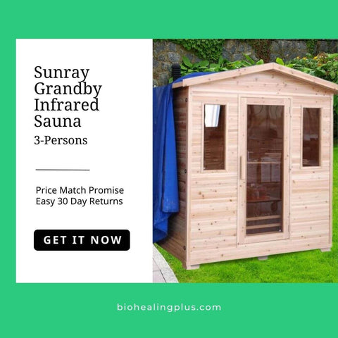 Sunray Grandby 3-Person Outdoor Infrared Sauna
