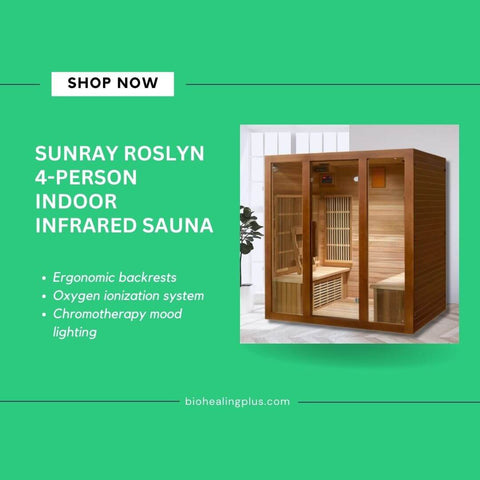 Sunray Roslyn 4-Person Indoor Infrared Sauna