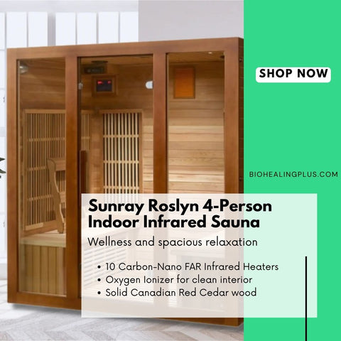 Sunray Roslyn 4-Person Indoor Infrared Sauna HL400KS