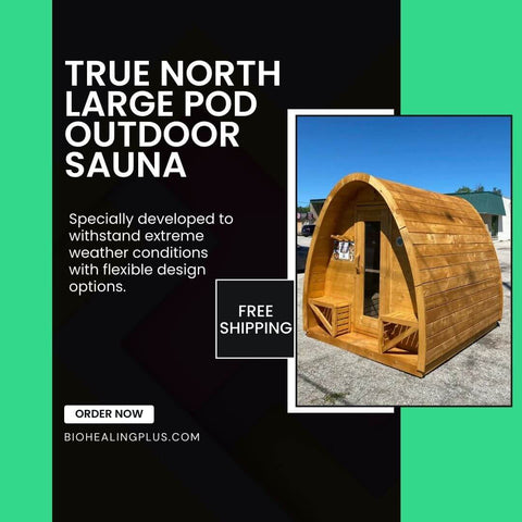 True North Large Pod Outdoor Sauna