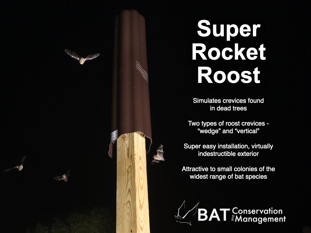 Super Rocket Roost 8 Artificial Tree Bat Roost Bat Conservation And Management Inc