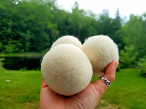 dryer balls for quick dry laundry replace dryer sheet sustainable swap reusable all natural wool