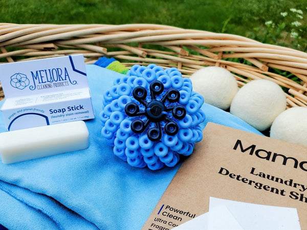 cora ball laundry ball sustainable microfiber catcher and dryer balls detergent sheets and stain stick