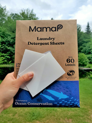 laundry detergent sheets zero plastic packaging eco friendly sustainable swap