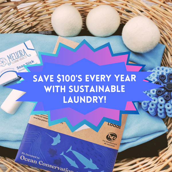 save hundreds of dollars with sustainable laundry hacks