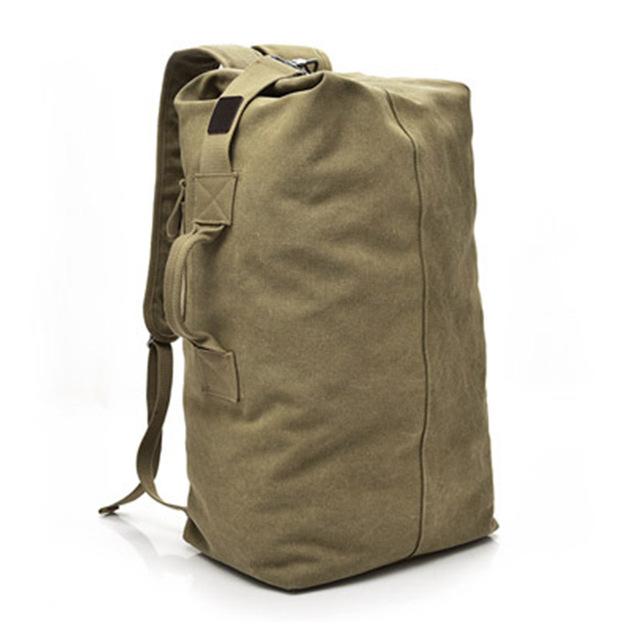 simple canvas backpack