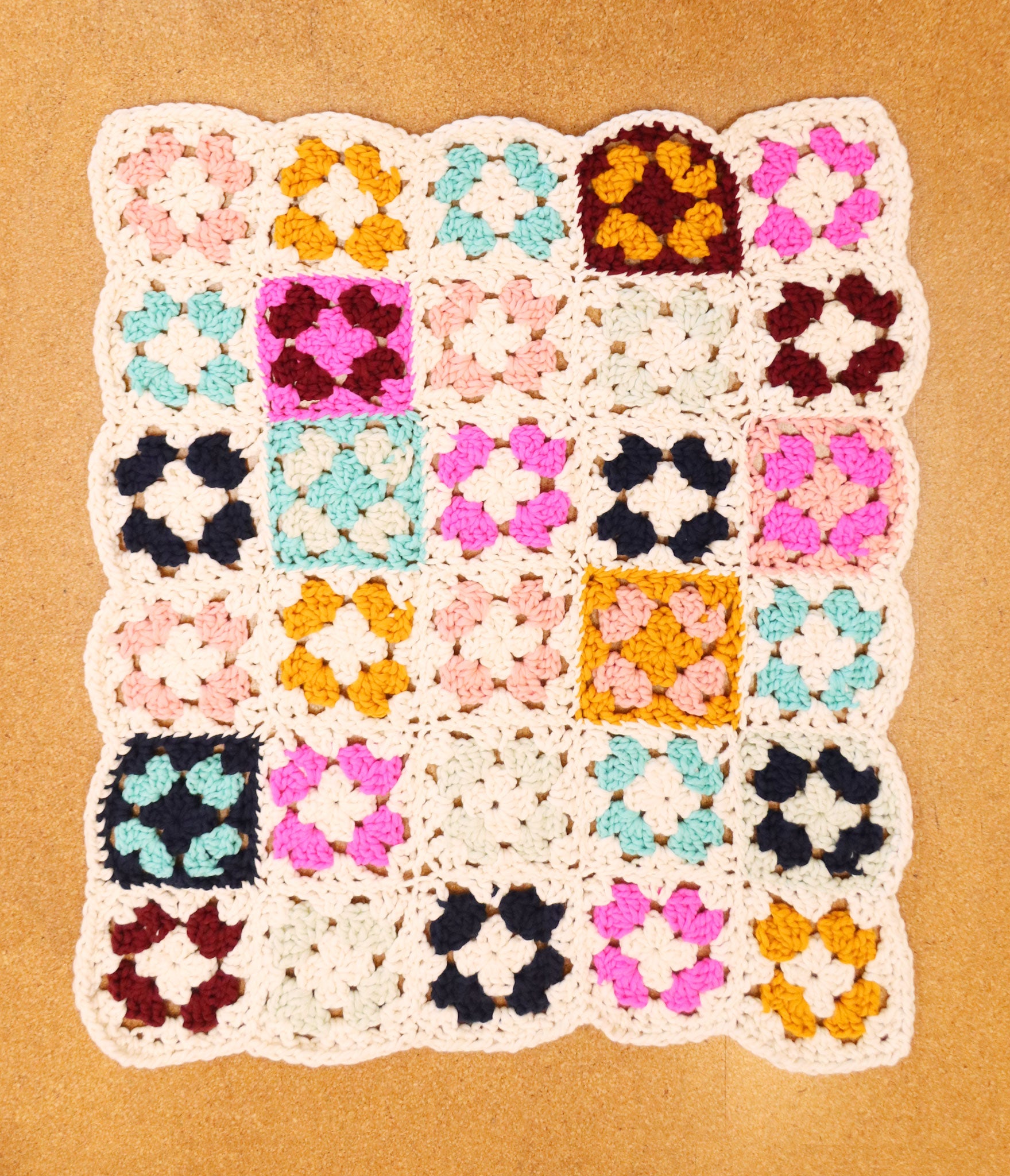 Granny Square Blanket No 2 Placemarker