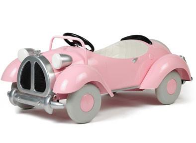 pink princess pedal car