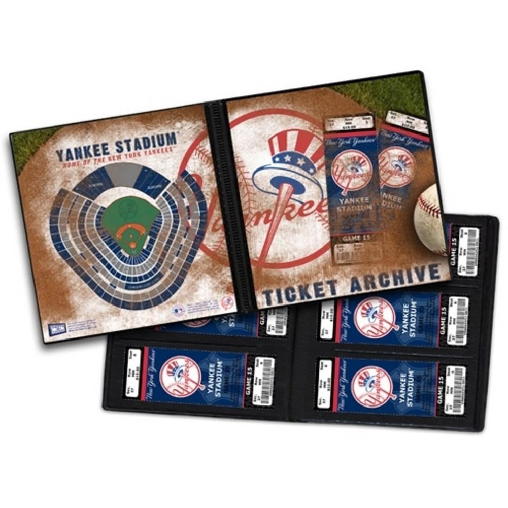 Ticket Album MLB New York Yankees (Holds 96 Tickets)
