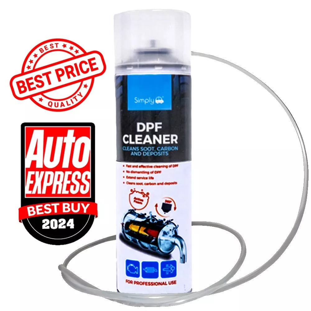 2x DPF Cleaner Diesel Particulate Filter Cleaner 500ML Aerosol Spray + CP