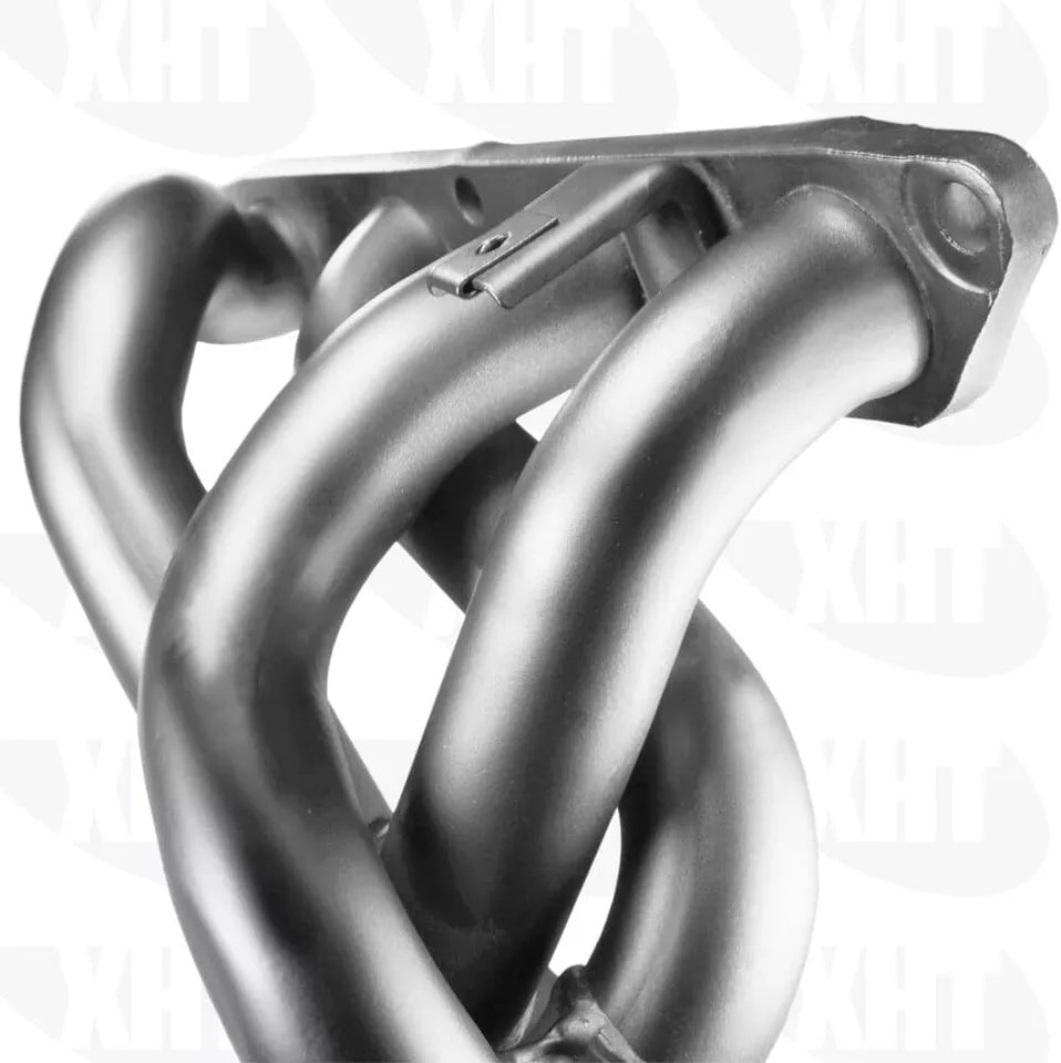 2 x  E-Tech SILVER High Temperature XHT VHT Spray Paint Engine Block Exhaust +Caps