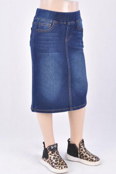 girls blue jean skirt