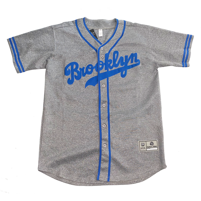 Brooklyn Script Baseball Jersey – Royal Retros