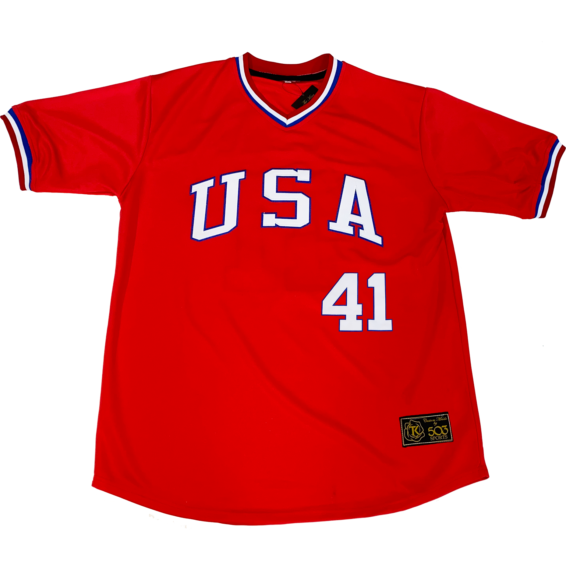 custom usa baseball jersey