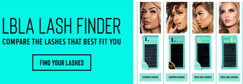 Lash finder how to select the correct professional lash extensions to work with in your studio