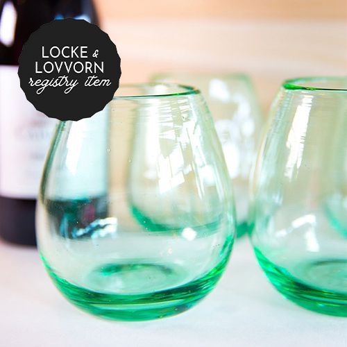 *REGISTRY ITEM: Recycled Stemless Wine Glass - PURCHASED*