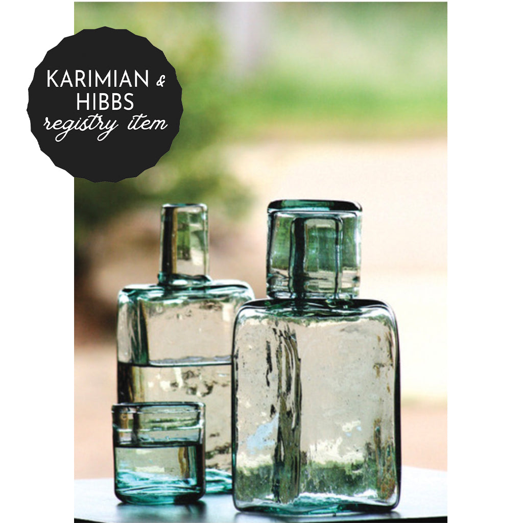 *REGISTRY ITEM: Recycled Bedside Carafe*