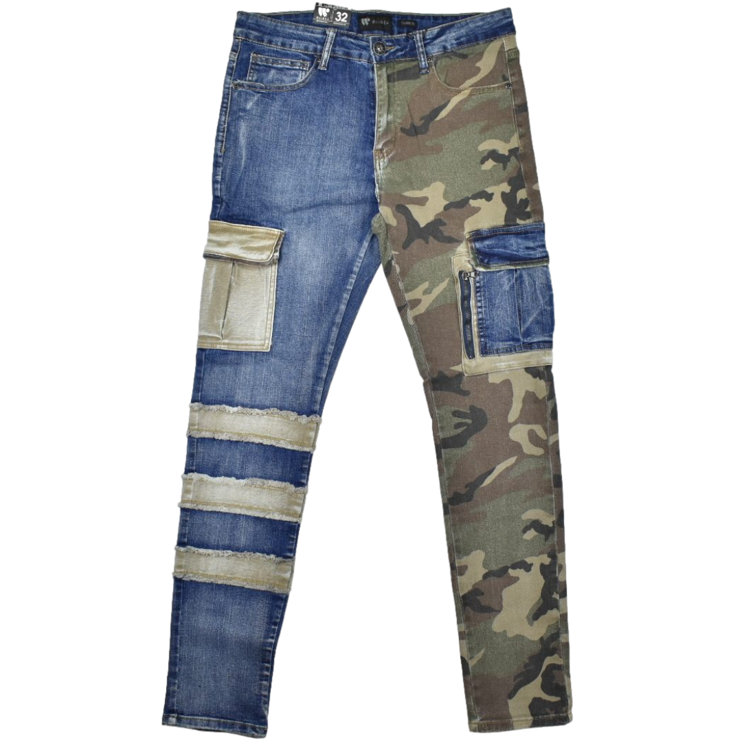 Waimea Jean's | Camo Skinny Jeans | Memphis Urban Wear