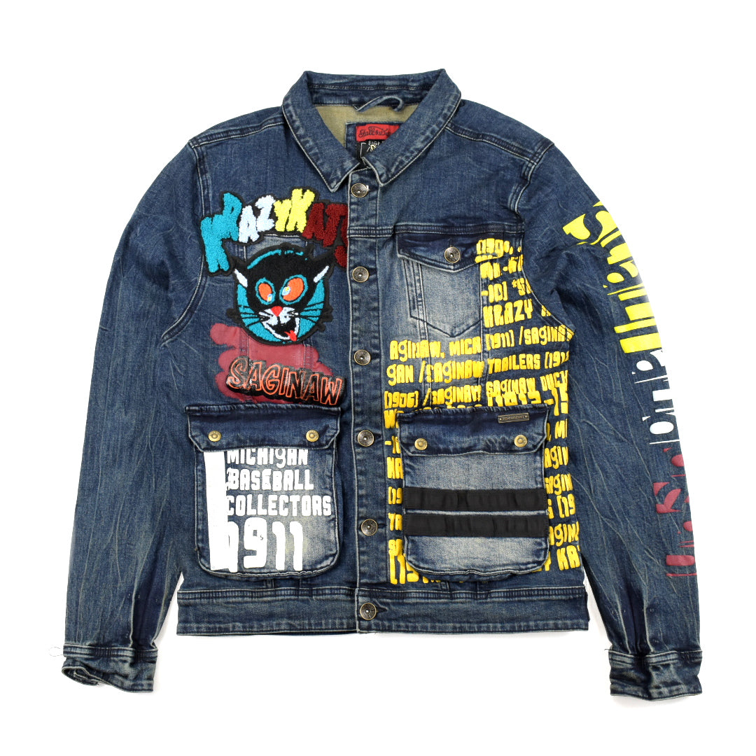 STALL & DEAN KRAZY KATS DENIM JACKETS | MEMPHIS URBAN WEAR