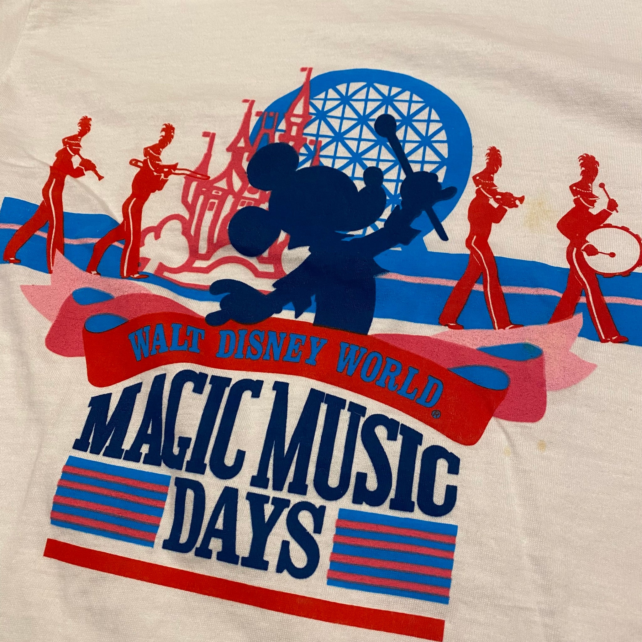 Magic Music Days Ringer - M - VTG 80s