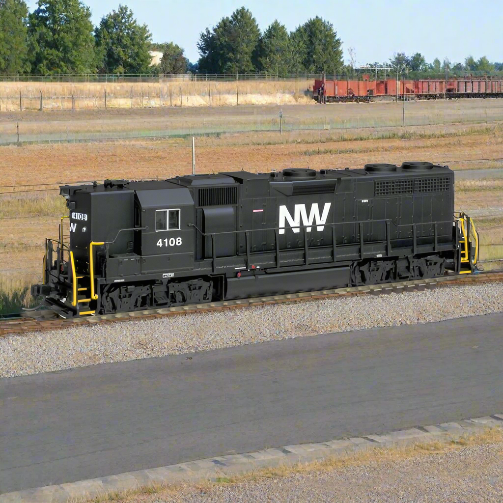 Atlas Master Line, 40005614, N Scale, EMD GP38, High Hood,  Norfolk Western, #4108, DCC Ready