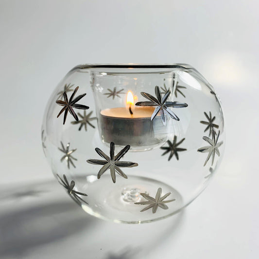 Fishing Net Covered Glass Candle Holder – Baubles-N-Bling