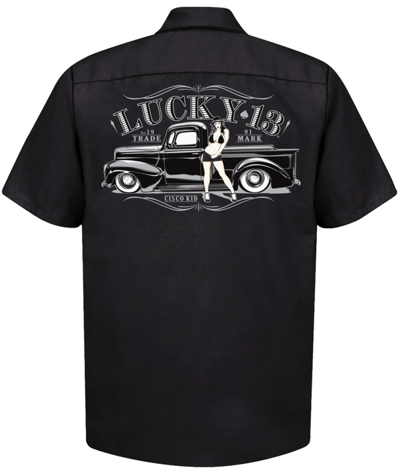 Lucky 13 Mens 50's Shirts | Rockabilly Shirts | Rockabilly Retro