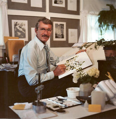 Paul J Sweany in his Indianapolis Studio (circa mid-1980's)