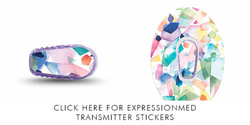 Dexcom G6 ExpressionMed transmitter stickers