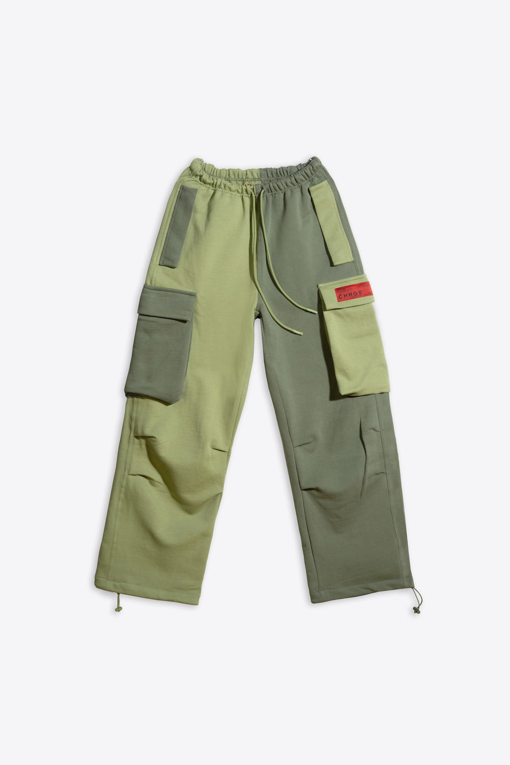 Colorblocked Cargo Pant (Lichen)