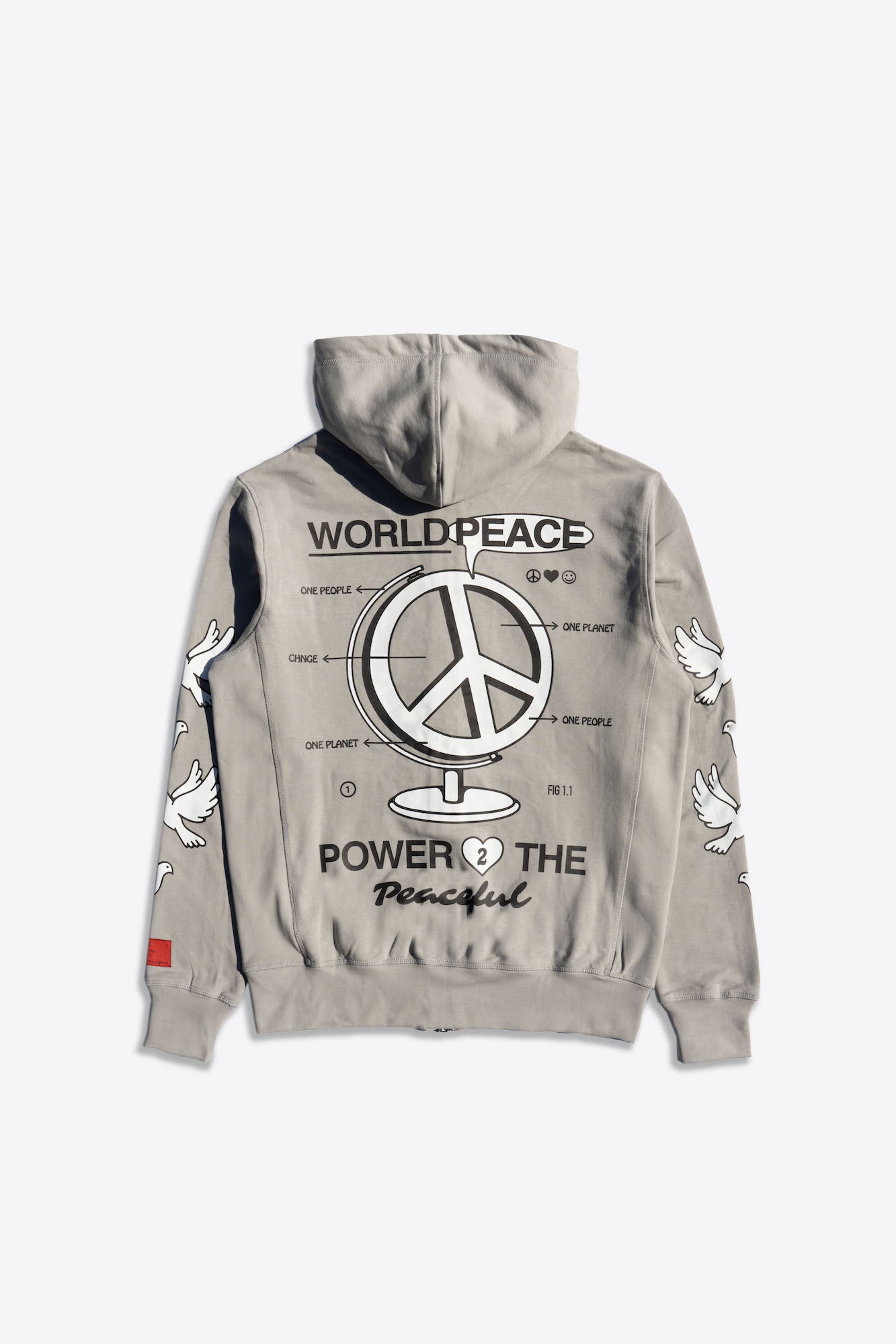 WPP2P Zip Up Hoodie (Sand)