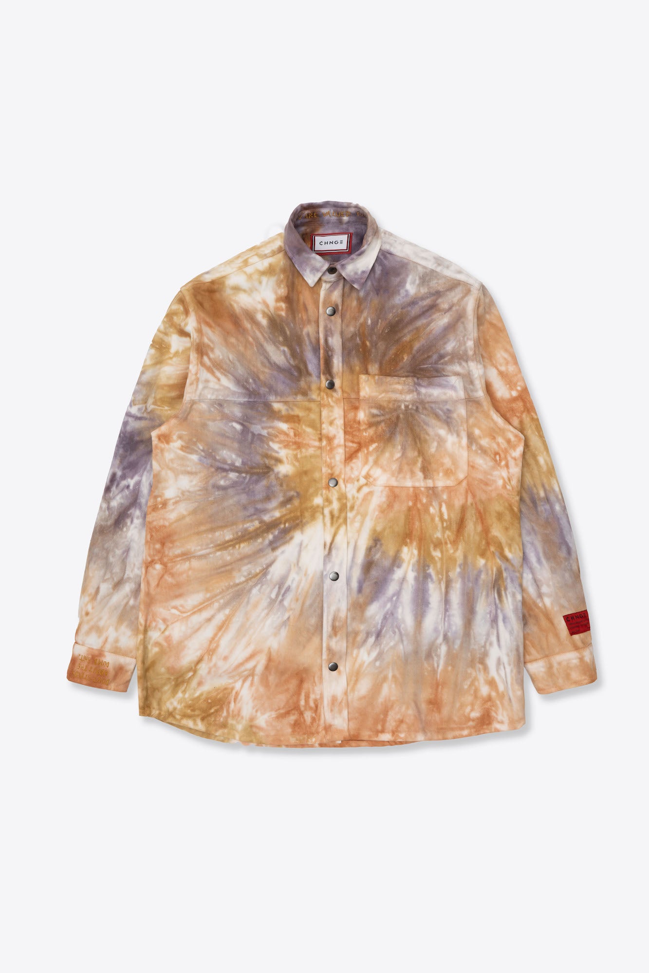 Spiral Tie Dye Canvas Jacket