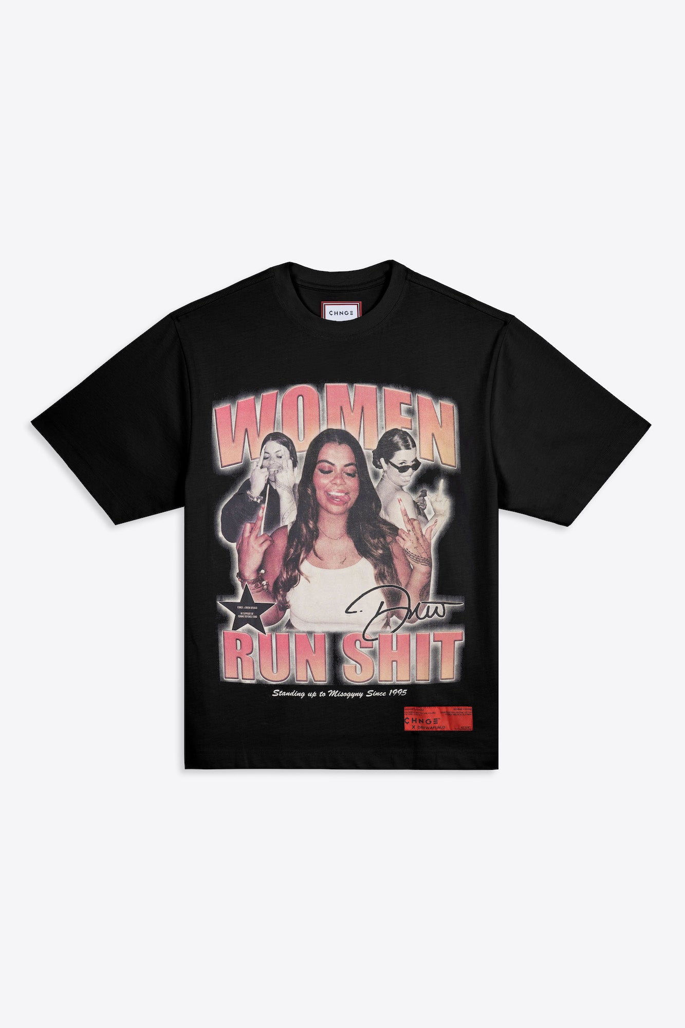 Women Run Shit Tour Tee S/S T-Shirt (Black) $42