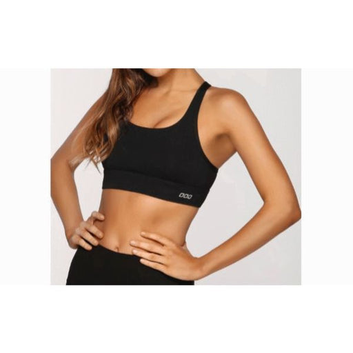 Lorna Jane Compress & Compact Sports Bra - French Navy - Tops from