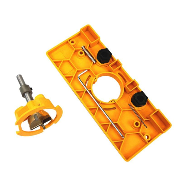 drill jig 35mm hinge hole saw drill guide for woodworking