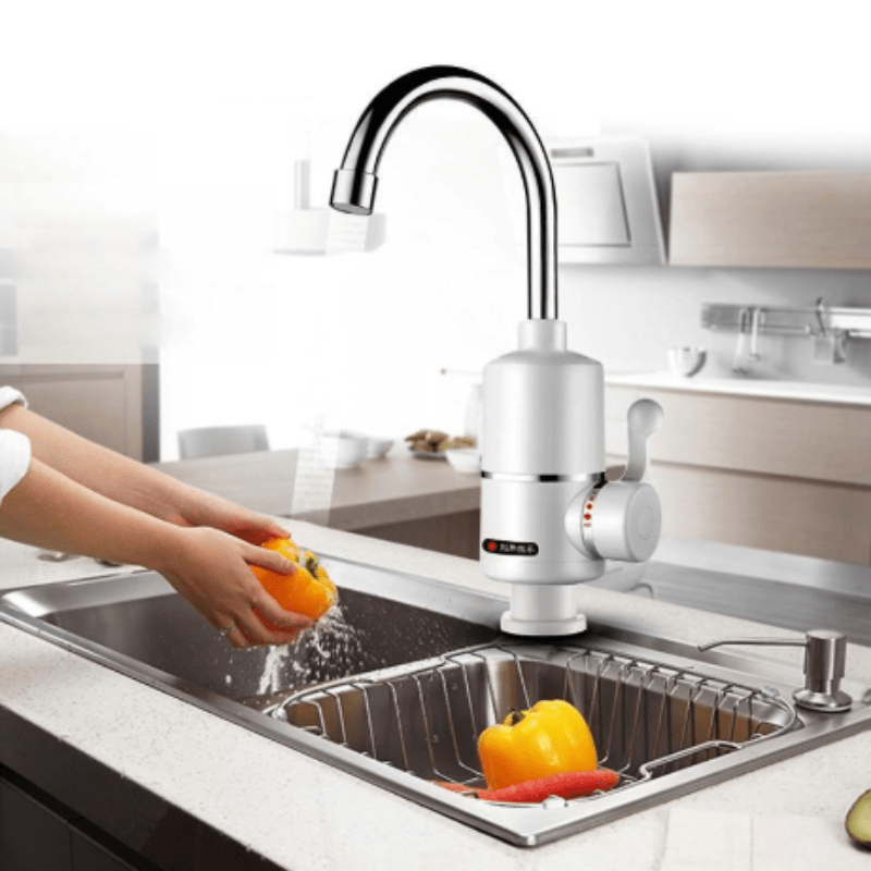 Instant Hot Water Tap Electric Faucet With Adjustable Temperature