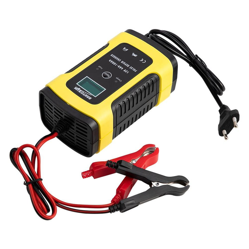 car battery charger use