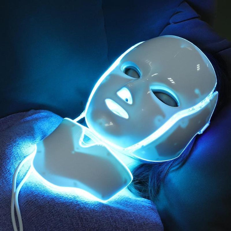 Led Light Therapy Mask Face Neck Massage Photon Skin Care TOUGHM