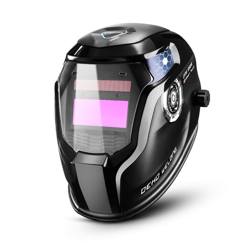 Welding Helmet Solar Powered Auto Darkening Lens Mask – TOUGHM